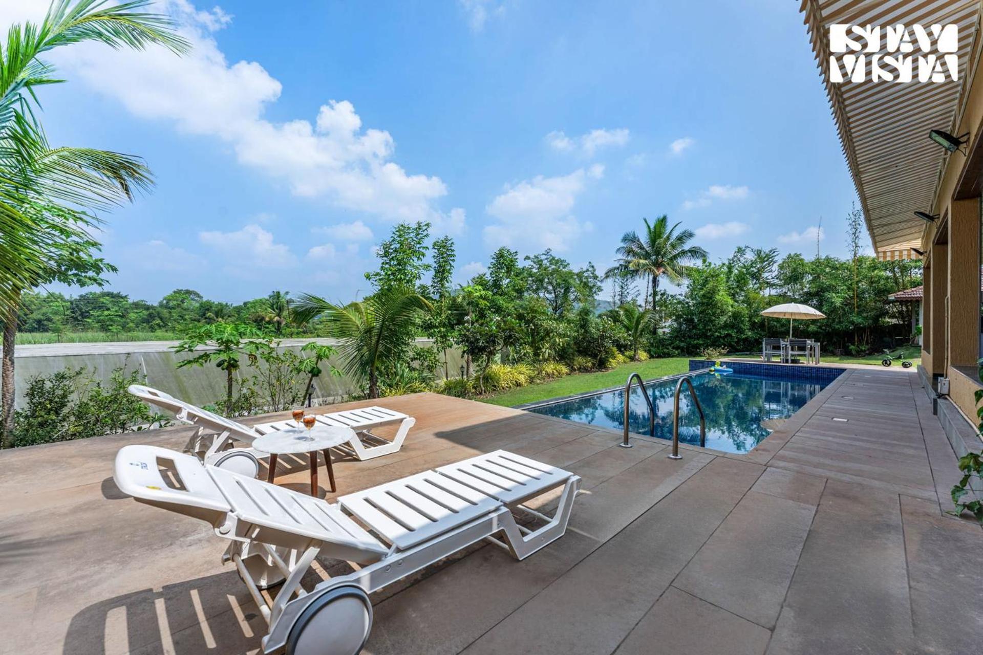 Stayvista At Countryside Meadows With Pool, Ac Pune Exterior photo